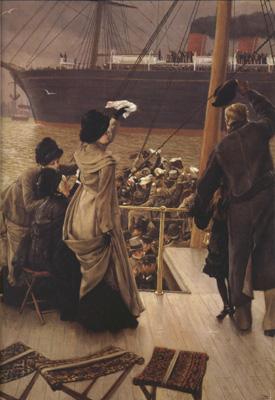 James Tissot Goodbye-On The Mersey (nn01) oil painting picture